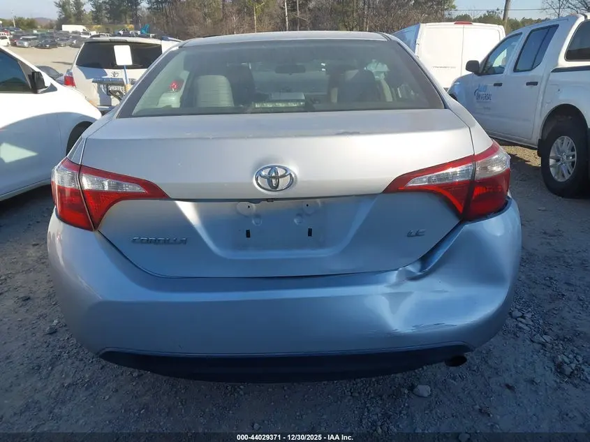 2016 TOYOTA COROLLA LE