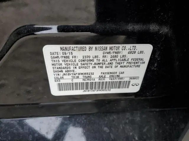 2015 INFINITI Q50 BASE