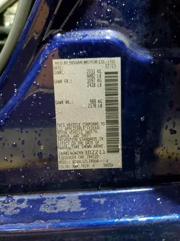 2024 NISSAN ALTIMA SR  