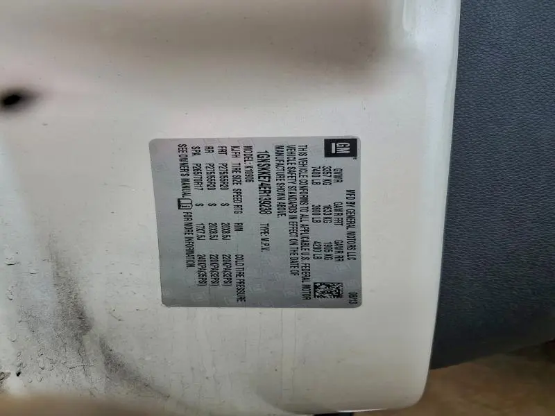 2014 CHEVROLET SUBURBAN K1500 LTZ  