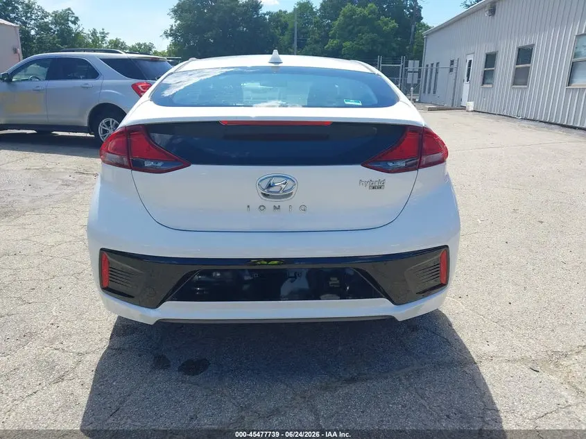 2019 HYUNDAI IONIQ HYBRID BLUE