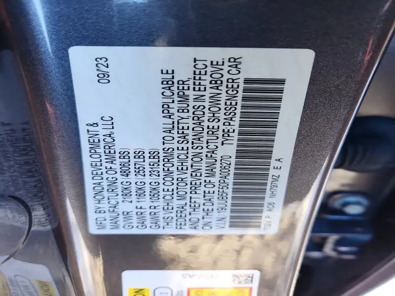 2023 ACURA TLX TECH A  