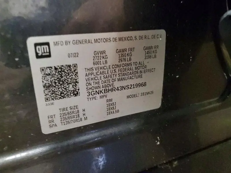 2022 CHEVROLET BLAZER 2LT  