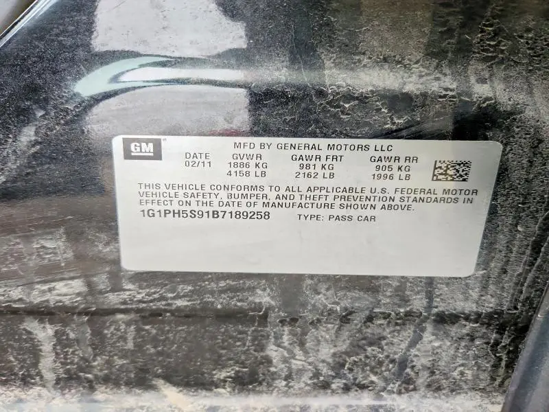 2011 CHEVROLET CRUZE LTZ  