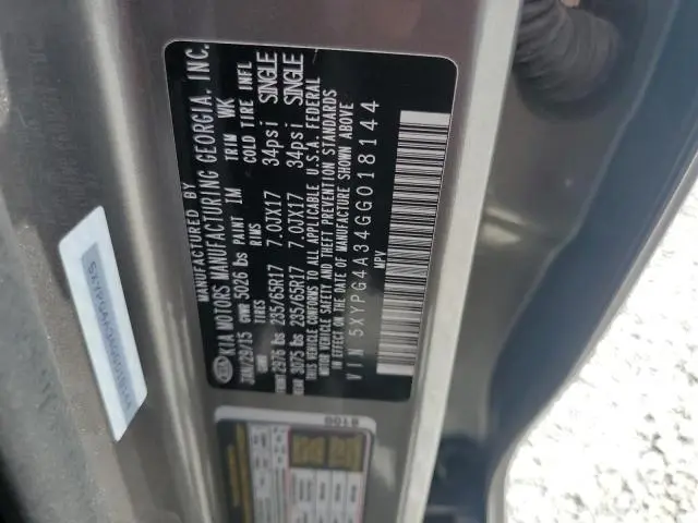 2016 KIA SORENTO LX  