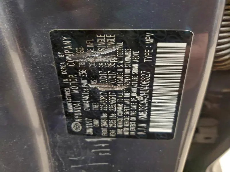 2017 HYUNDAI TUCSON LIMITED  