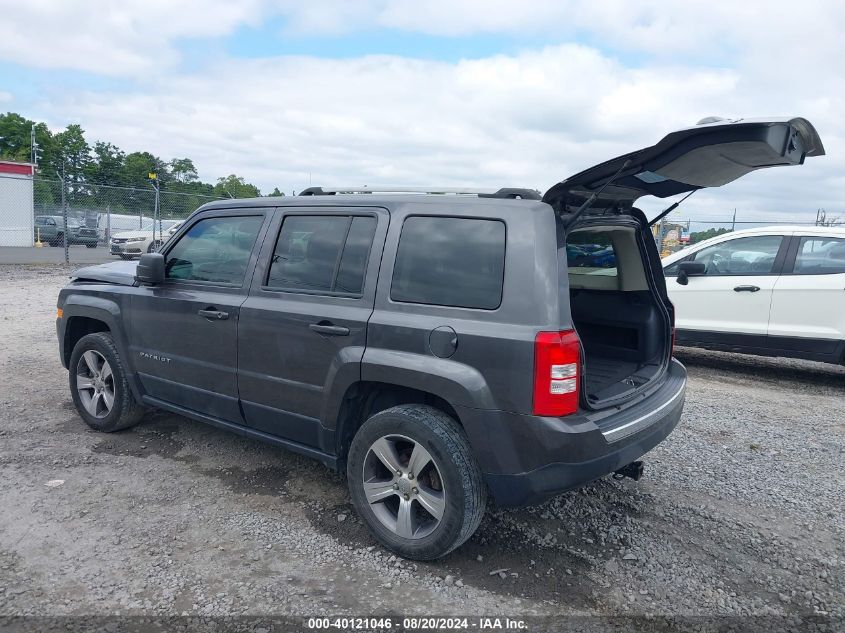 2016 JEEP PATRIOT HIGH ALTITUDE EDITION