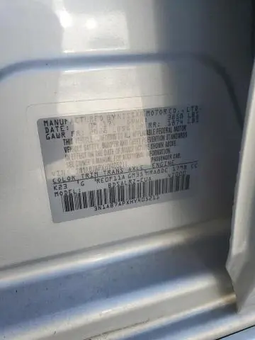 2017 NISSAN SENTRA S  
