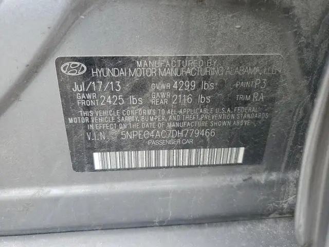 2013 HYUNDAI SONATA SE  