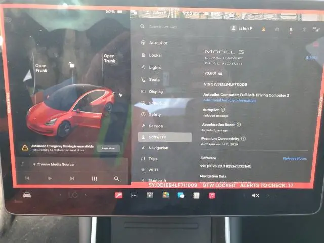 2020 TESLA MODEL 3   