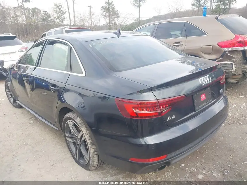2018 AUDI A4 2.0T PREMIUM/2.0T TECH PREMIUM