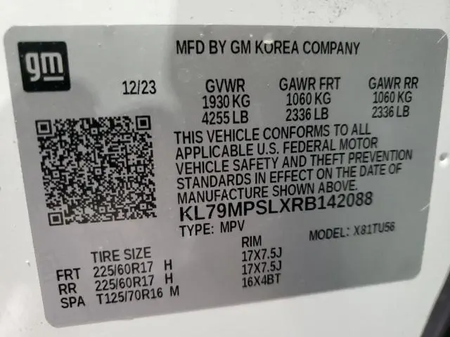 2024 CHEVROLET TRAILBLAZER LT  