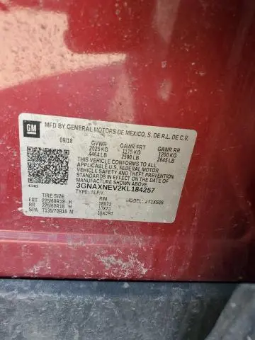 2019 CHEVROLET EQUINOX PREMIER  