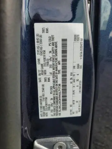 2017 LINCOLN MKC RESERVE  