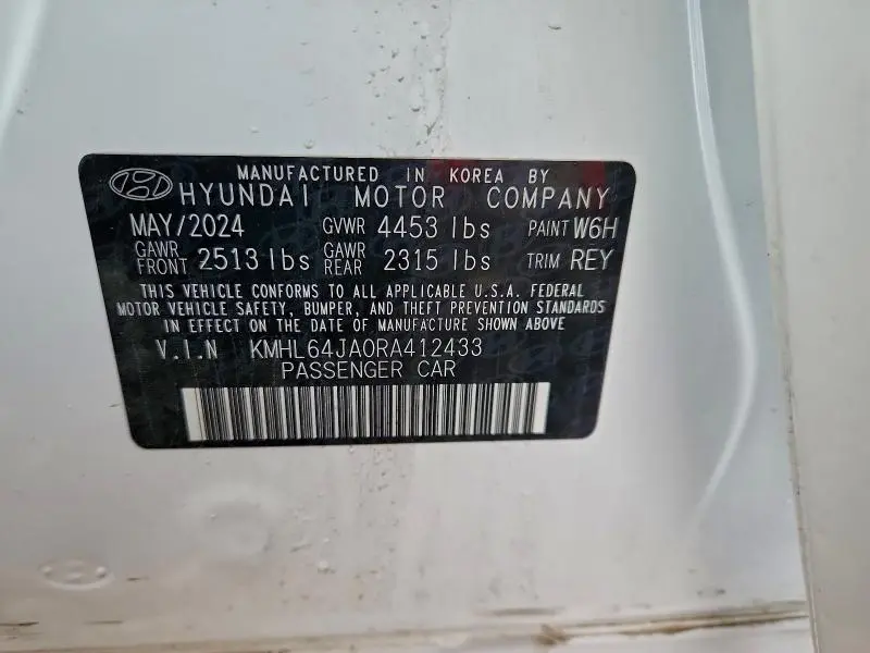 2024 HYUNDAI SONATA SEL  