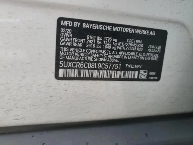 2020 BMW X5 XDRIVE40I  