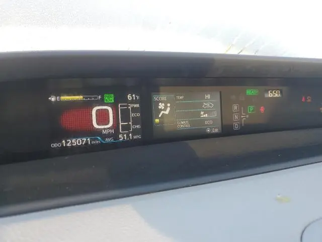 2016 TOYOTA PRIUS FOUR  