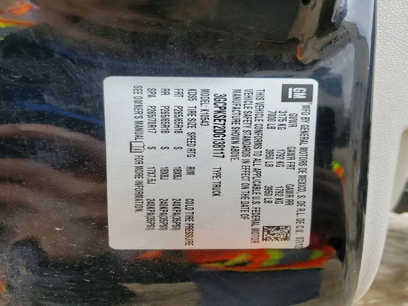 2013 CHEVROLET SILVERADO K1500 LT  