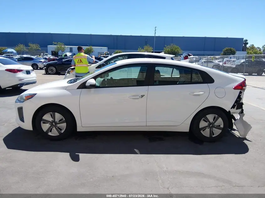 2021 HYUNDAI IONIQ HYBRID BLUE