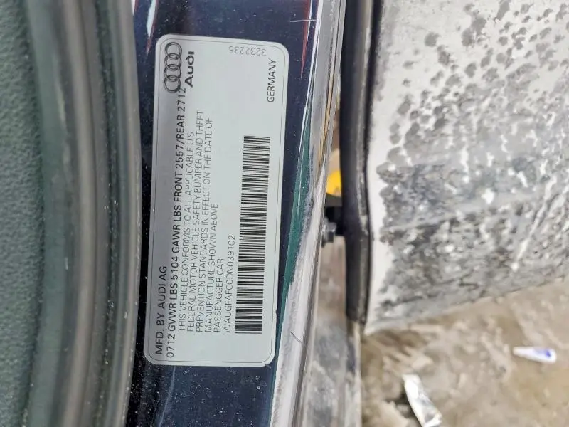 2013 AUDI A6 PREMIUM PLUS  