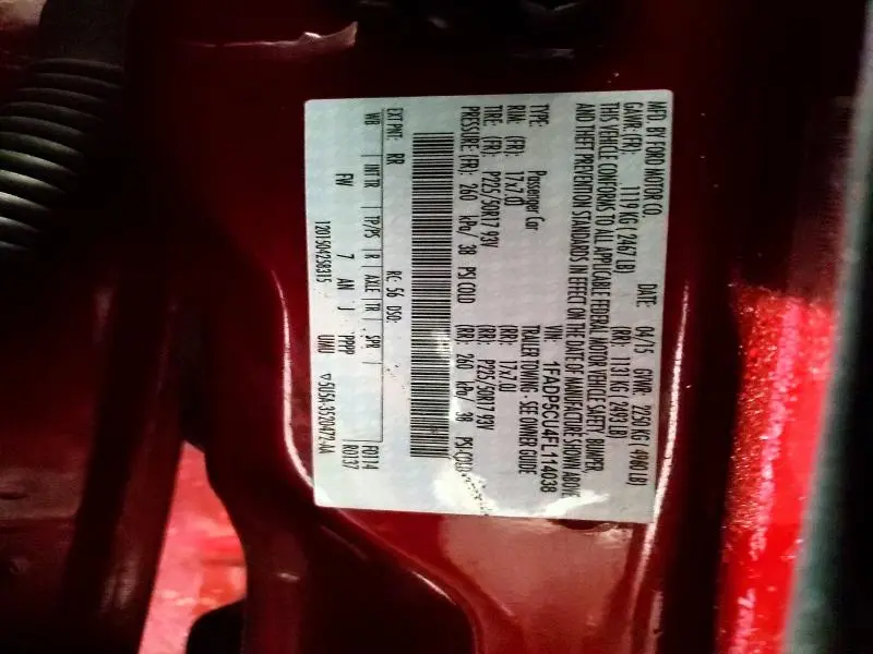 2015 FORD C-MAX PREMIUM SEL  