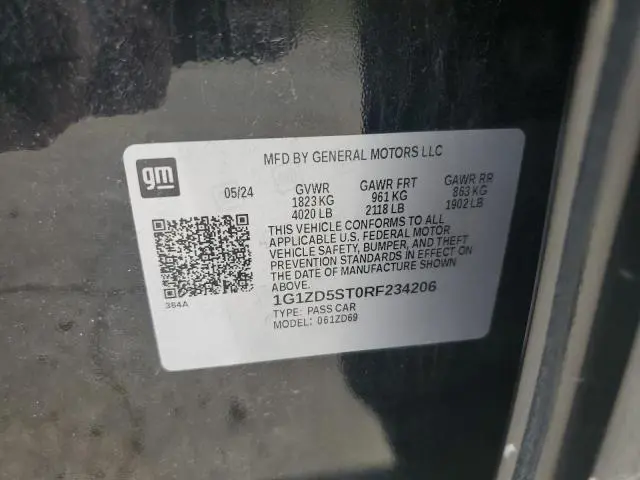 2024 CHEVROLET MALIBU LT  