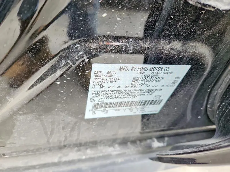 2024 FORD MAVERICK LARIAT TREMOR  