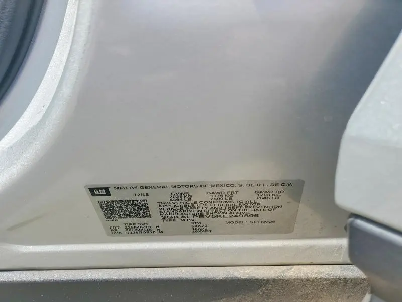 2019 GMC TERRAIN SLT  