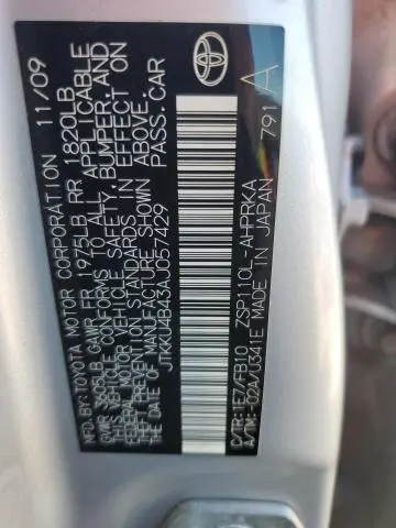 2010 TOYOTA SCION XD   