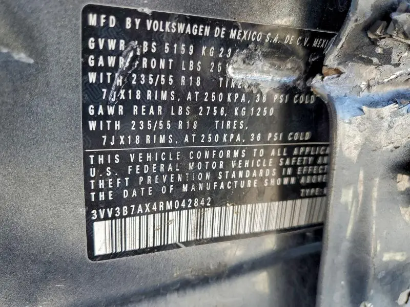 2024 VOLKSWAGEN TIGUAN SE  