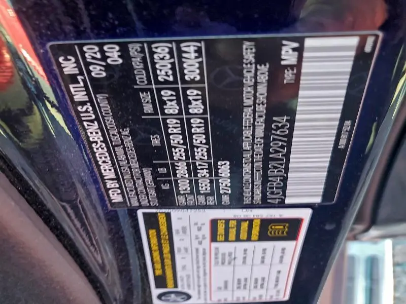 2020 MERCEDES-BENZ GLE 350  