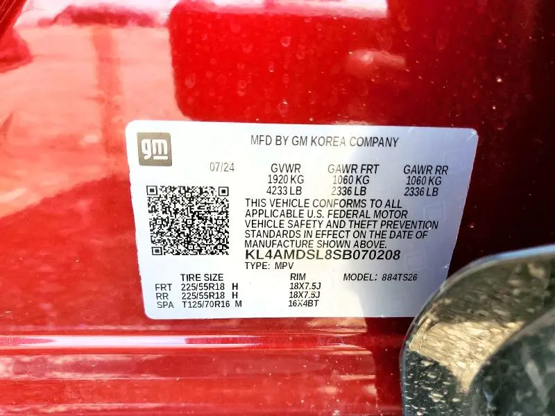 2025 BUICK ENCORE GX SPORT TOURING  