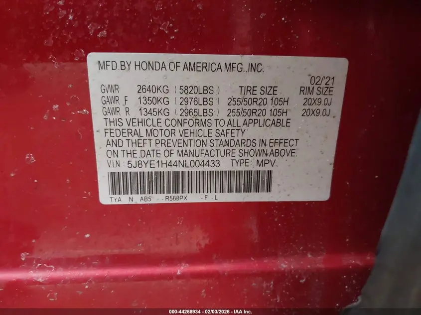 2022 ACURA MDX TECHNOLOGY PACKAGE