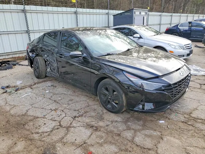 2022 HYUNDAI ELANTRA BLUE  