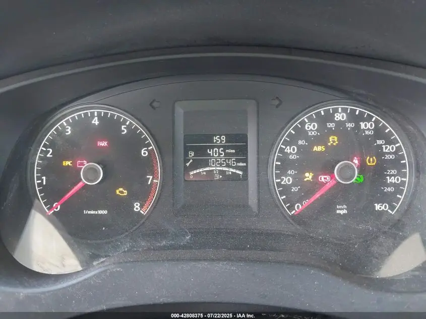 2014 VOLKSWAGEN JETTA 2.0L S