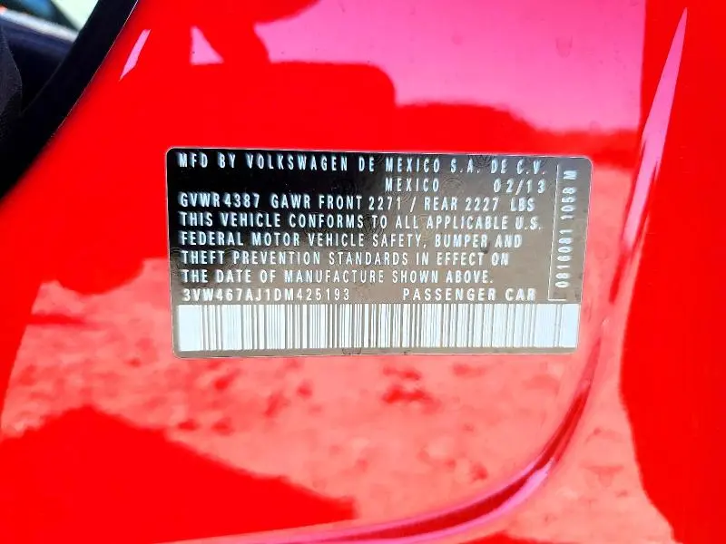 2013 VOLKSWAGEN JETTA GLI  