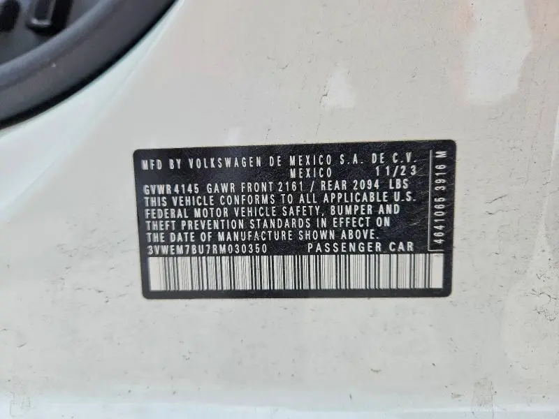 2024 VOLKSWAGEN JETTA SE  