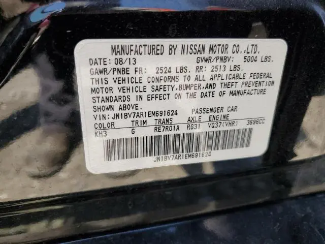 2014 INFINITI Q50 BASE