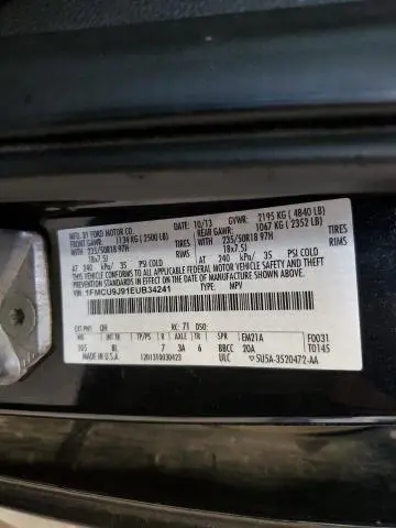 2014 FORD ESCAPE TITANIUM  