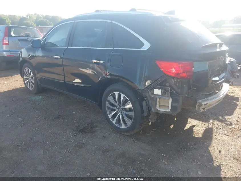 2016 ACURA MDX TECHNOLOGY   ACURAWATCH PLUS PACKAGES/TECHNOLOGY PACKAGE