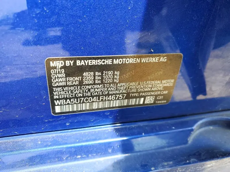 2020 BMW M340I   