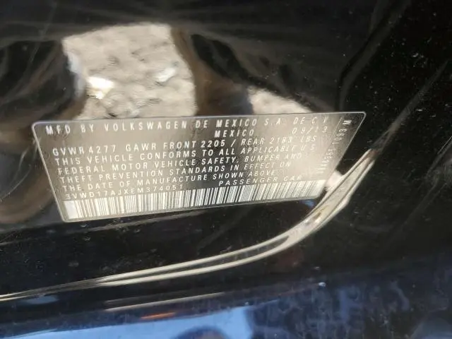 2014 VOLKSWAGEN JETTA SE