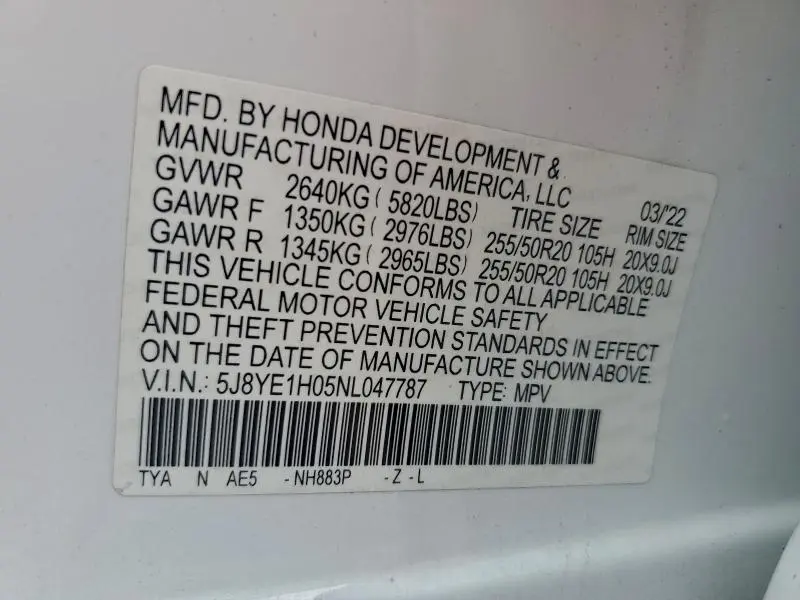 2022 ACURA MDX A-SPEC  