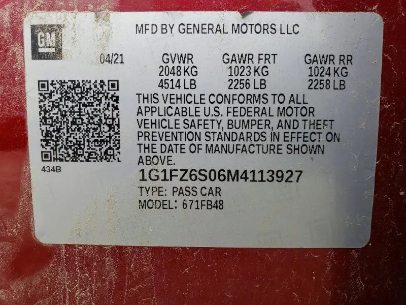 2021 CHEVROLET BOLT EV PREMIER  