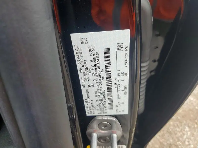 2022 FORD ESCAPE TITANIUM  