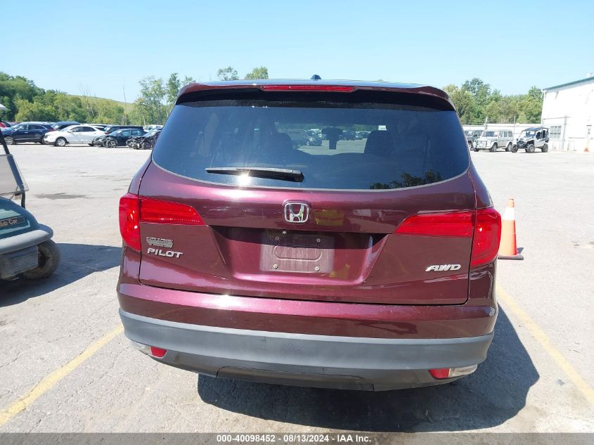 2016 HONDA PILOT EX