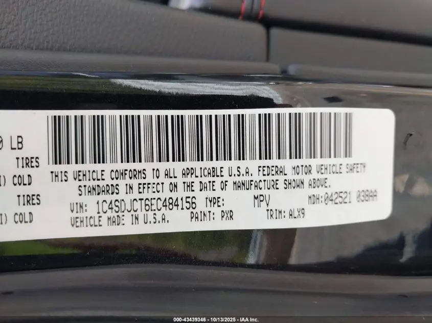 2014 DODGE DURANGO R/T
