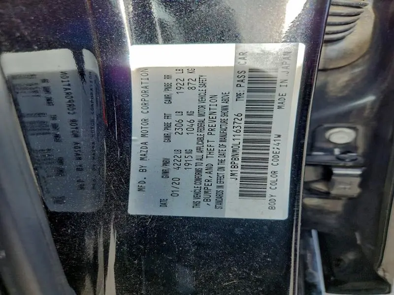 2020 MAZDA 3 PREMIUM  