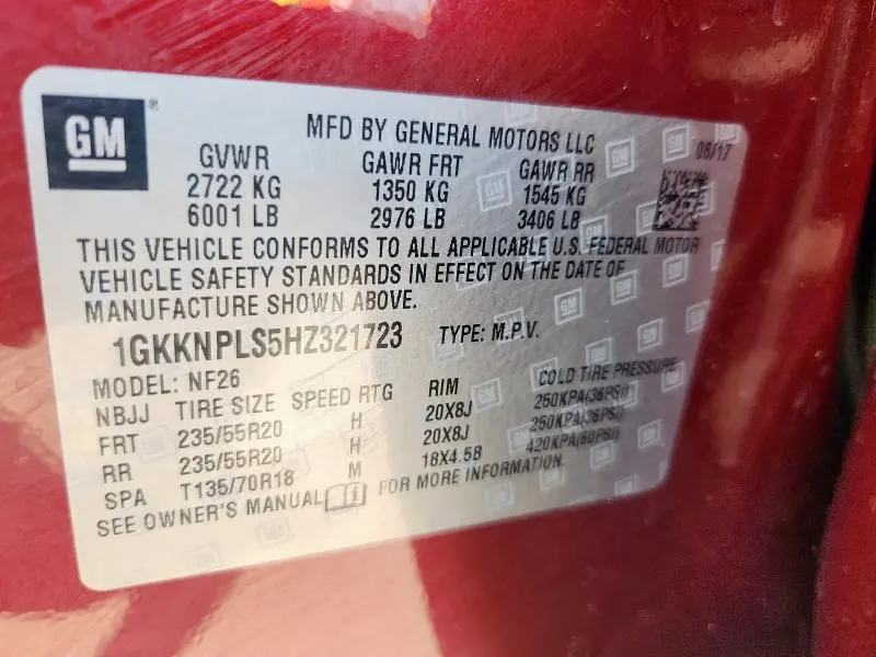 2017 GMC ACADIA DENALI  