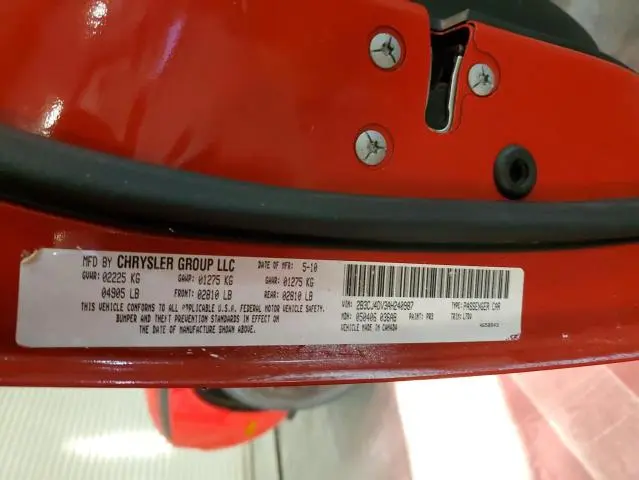 2010 DODGE CHALLENGER SE  